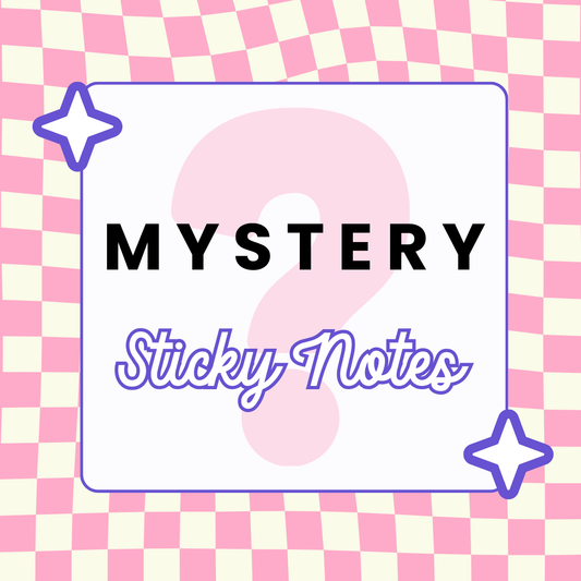✨ STICKY NOTES - MYSTERY ✨
